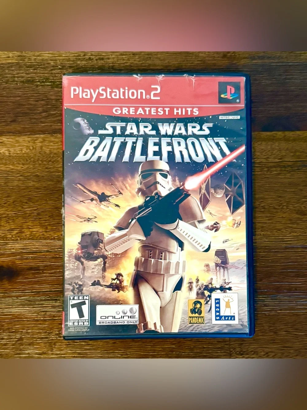 Star Wars Battlefront Sony PlayStation 2 PS2 Greatest Complete CIB Tested Works